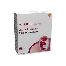 Anoro Umeclidinio / Vilanterol Inhalación 30 Dosis