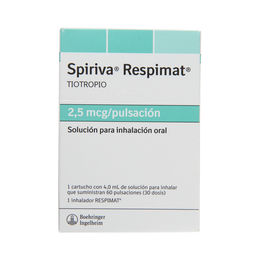 Spiriva Respimat Tiotropio 2.5mcg Inhalación 30 Dosis