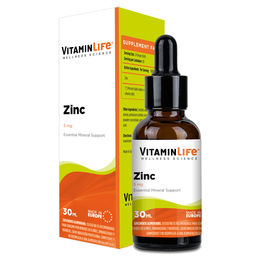 Product image of VitaminLife Zinc Gotas 5mg 30ml