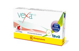 Vexa CD (B) Drospirenona / Etinilestradiol 28 Comprimidos Recubiertos