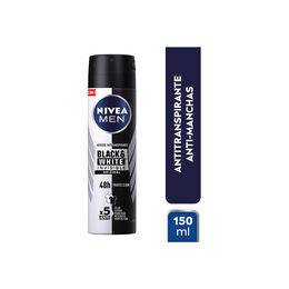 Desodorante Spray Nivea Men Invisible Black&White 150ml