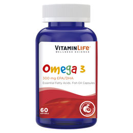 VitaminLife Omega 3 Kids 60 Cápsulas