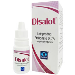 Product image of Disalot Loteprednol 0.5% Solución Oftálmica 5ml