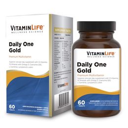 VitaminLife Multivitamínico Daily One Gold 60 Cápsulas