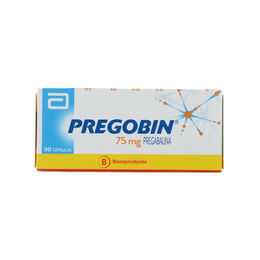 Product image of Pregobin (B) Pregabalina 75mg 30 Cápsulas