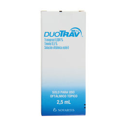 DuoTrav Travoprost / Timolol Solución Oftálmica 2.5ml