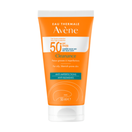 Protector Solar Avene Cleanance FPS 50+ 50ml - Eau thermale avène