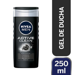 Product image of Gel De Ducha Nivea Active Clean 250ml Deep