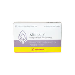 Product image of Klimedix (B) Drospirenona / Estradiol 28 Comprimidos Recubiertos