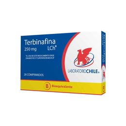 Terbinafina (B) 250mg 28 Comprimidos