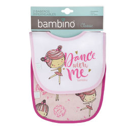 Pack Baberos Toalla Niña - Bambino