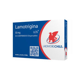 Lamotrigina (B) 50mg 30 Comprimidos Dispersables