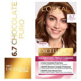 Product image of Tintura Excellence Creme 6.7 Chocolate Puro - L'oréal