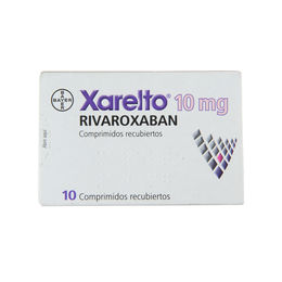 Xarelto (R) 10mg Rivaroxaban 10 Comprimidos Recubiertos