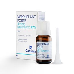 Product image of Verruplant Forte ícido Láctico / ícido Salicí­lico Gel Tópico 8g