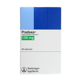 Pradaxa Dabigatran 150mg 60 Cápsulas