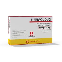 Eutebrol Duo (B) Donepezilo / Memantina 10mg/28mg 30 Cápsulas Prolongadas