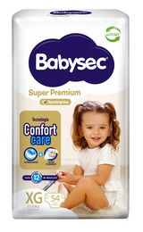 Babysec Super Premium XG 54 Unidades