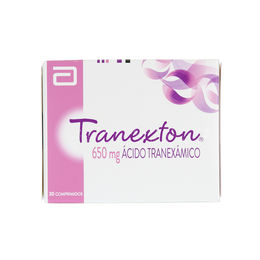 Tranexton ícido Tranexamico 650mg 30 Comprimidos