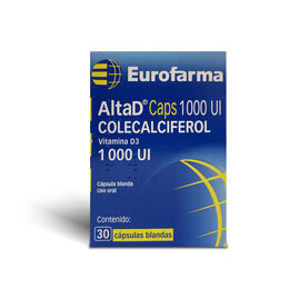 Altad Caps 1000 UI 30 Cápsulas Blandas