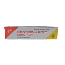 Hidrocortisona Crema 1% Crema Tópica 15g