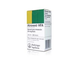 Atrovent HFA Bromuro De Ipratropio 20mcg Inhalación 200 Dosis