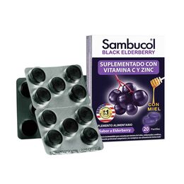 Product image of Sambucol Black Eldelberry 20 Pastillas