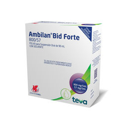 Ambilan Bid Forte Amoxicilina / ícido Clavulánico Suspensión Oral 90ml