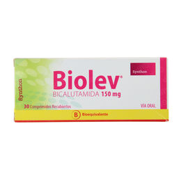 Biolev (B) Bicalutamida 150mg 30 Comprimidos Recubiertos