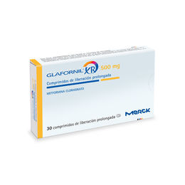 Glafornil XR (R) Metformina 500mg 30 Comprimidos Prolongados