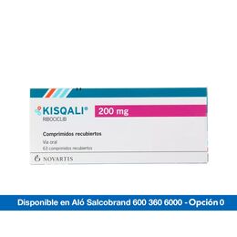 Kisqali Ribociclib 200mg 63 Comprimidos Recubiertos