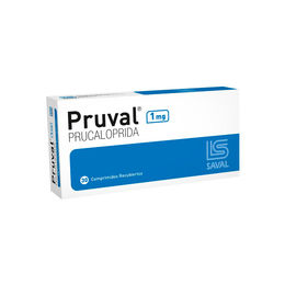 Pruval Prucaloprida 1mg 30 Comprimidos Recubiertos