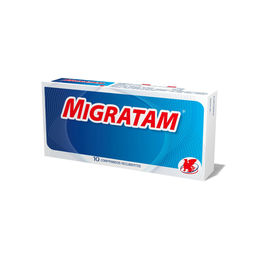 Migratam Ergotamina / Cafeí­na / Metamizol 10 Comprimidos Recubiertos - Migratan