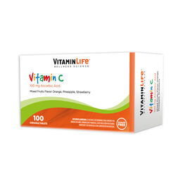 VitaminLife Vitamina C 100mg 100 Comprimidos Masticables