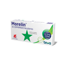 Product image of Morelí­n Amitriptilina / Clordiazepóxido 30 Comprimidos Recubiertos - Morelin