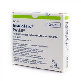 Insulatard HM 100UI/ml Penfill 3ml x5 F-A