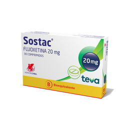 Sostac (B) Fluoxetina 20mg 30 Comprimidos