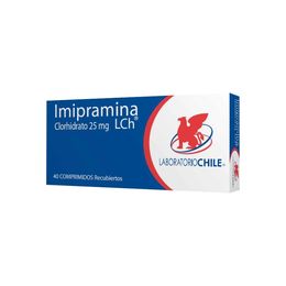 Imipramina (B) 25mg 40 Comprimidos Recubiertos