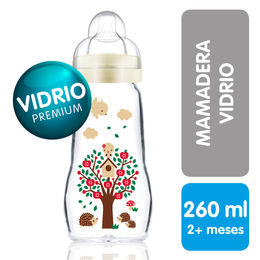 Mamadera De Vidrio Premium