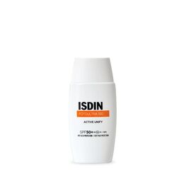 Protector Solar Active Unify Fusion Fluid Sin Color SPF 50+ - Isdin