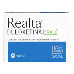 Product image of Realta (B) Duloxetina 30mg 30 Cápsulas