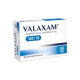 Valaxam Valsartan 160/10 30 Comprimidos Recubiertos