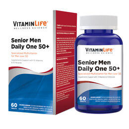 Product image of VitaminLife Senior Men Daily One 60 Tabletas