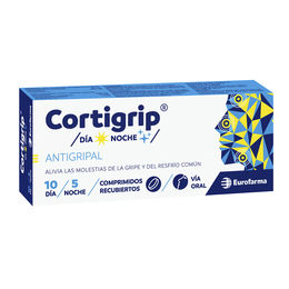 Product image of Cortigrip D/N Paracetamol 15 Comprimidos