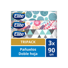 Triple Pack Pañuelos Doble Hoja - Elite