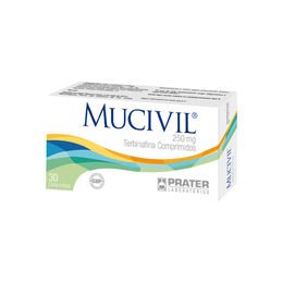 Mucivil (B) Terbinafina 250mg 30 Comprimidos