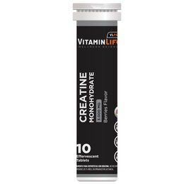 Product image of Creatine Monohydrate 3g Sabor Frutos Rojos 10 Tabletas Efervescentes - Vitaminlife