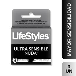 Preservativo Lifestyles Ultra Sensible Nuda