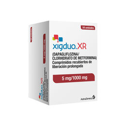 Xigduo XR Dapagliflozina / Metformina 5mg/1000mg 56 Comprimidos Prolongados