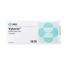 Vytorin 10/10 Ezetimiba / Simvastatina 28 Comprimidos